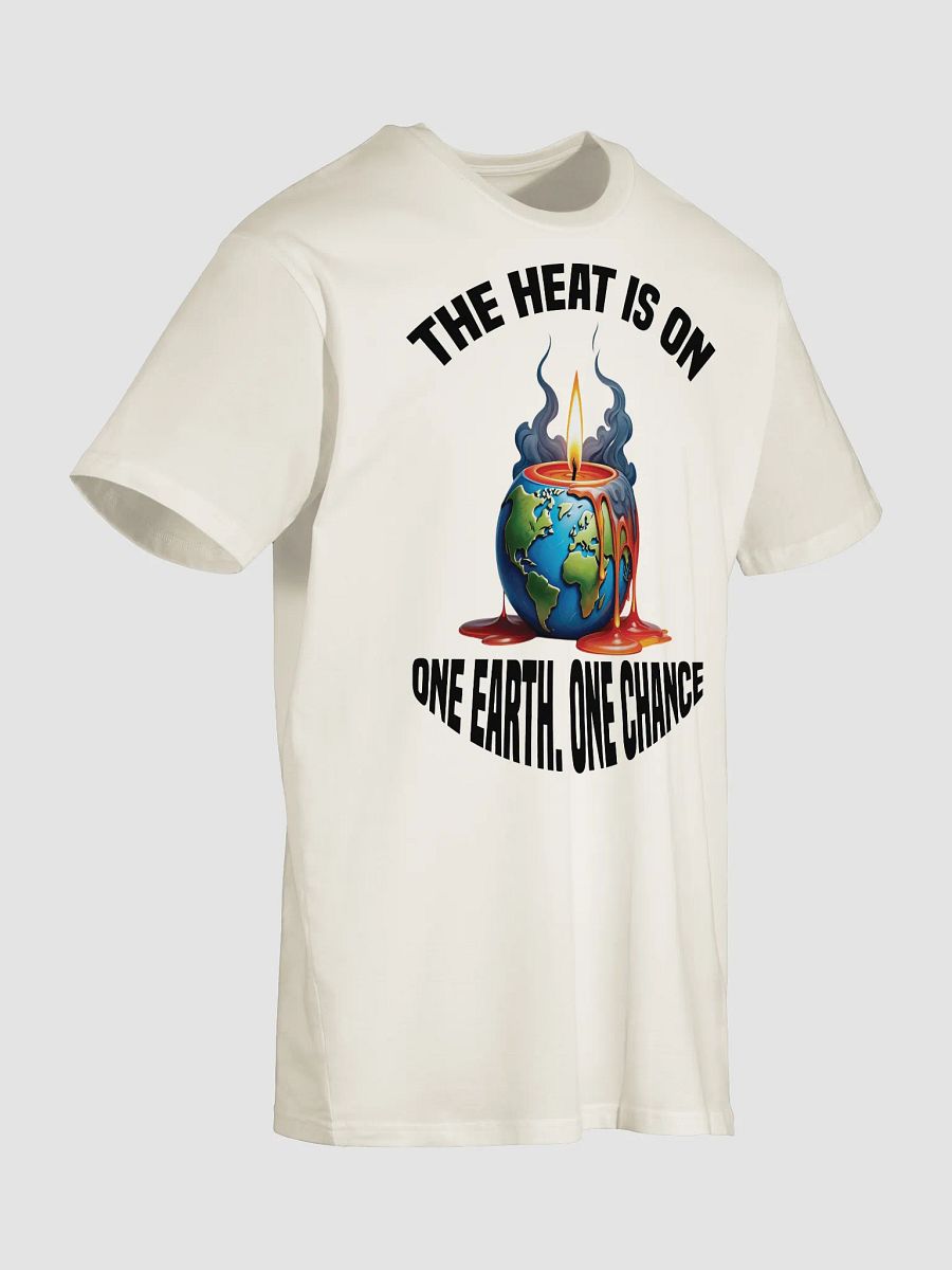 The Heat is On - One Earth One Chance Crew Neck T-Shirt product image (13)
