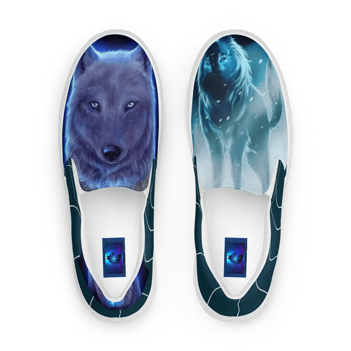 spiritual wolf feather of the spirit pair shoes product image (2)
