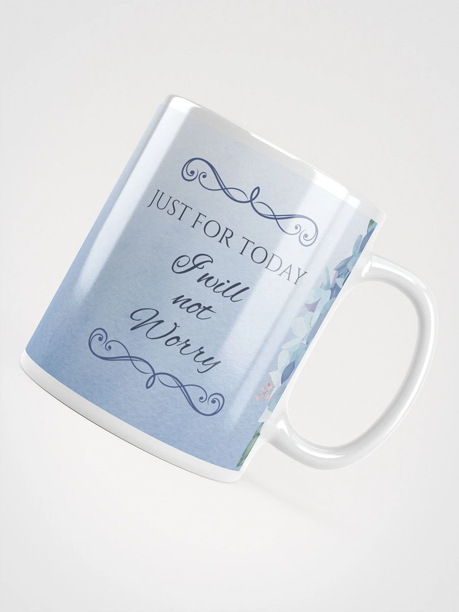 Reiki Just For Today Sky Blue Mug product image (4)