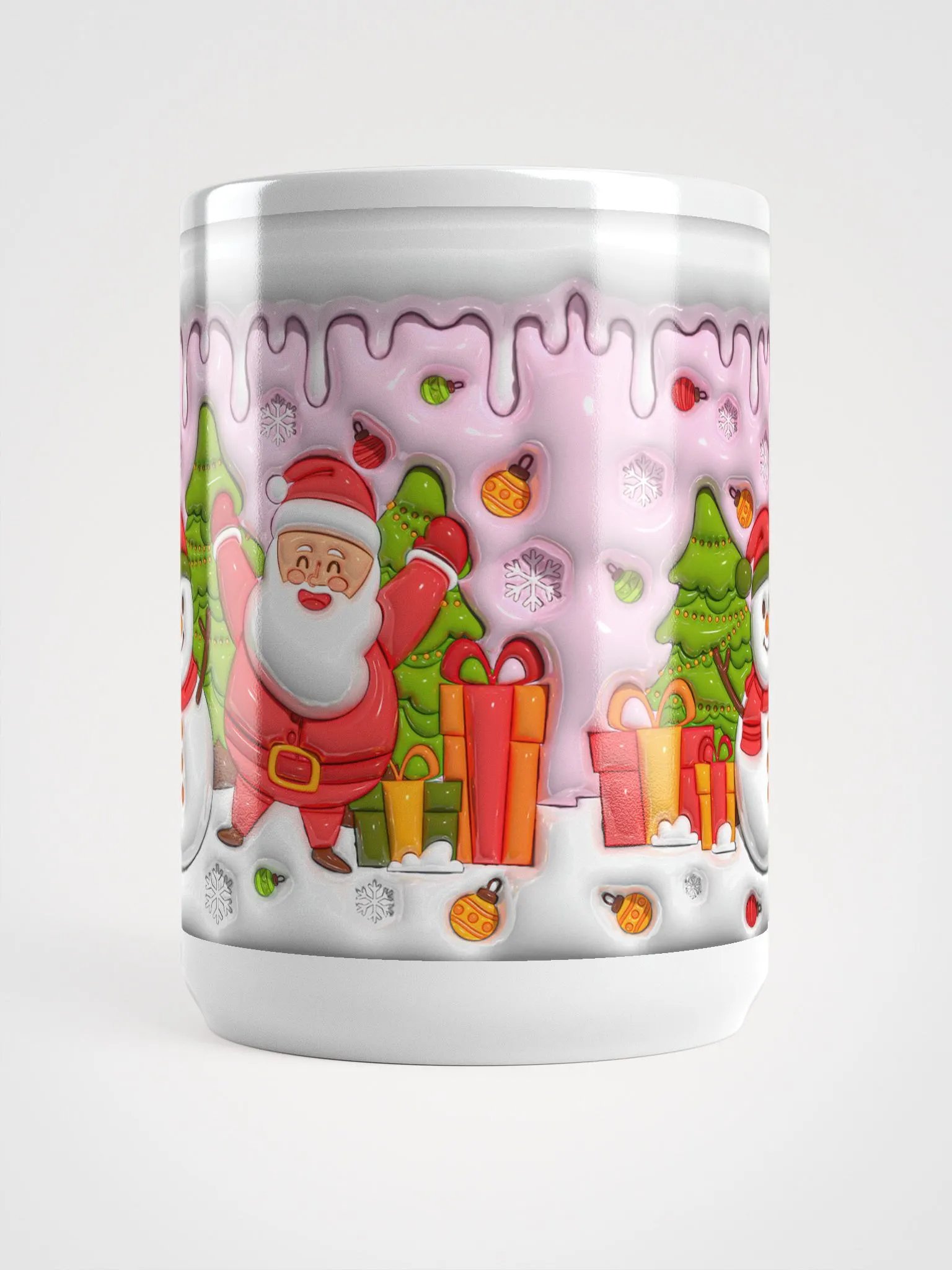 Delightful Santa Christmas Mug product image (5)