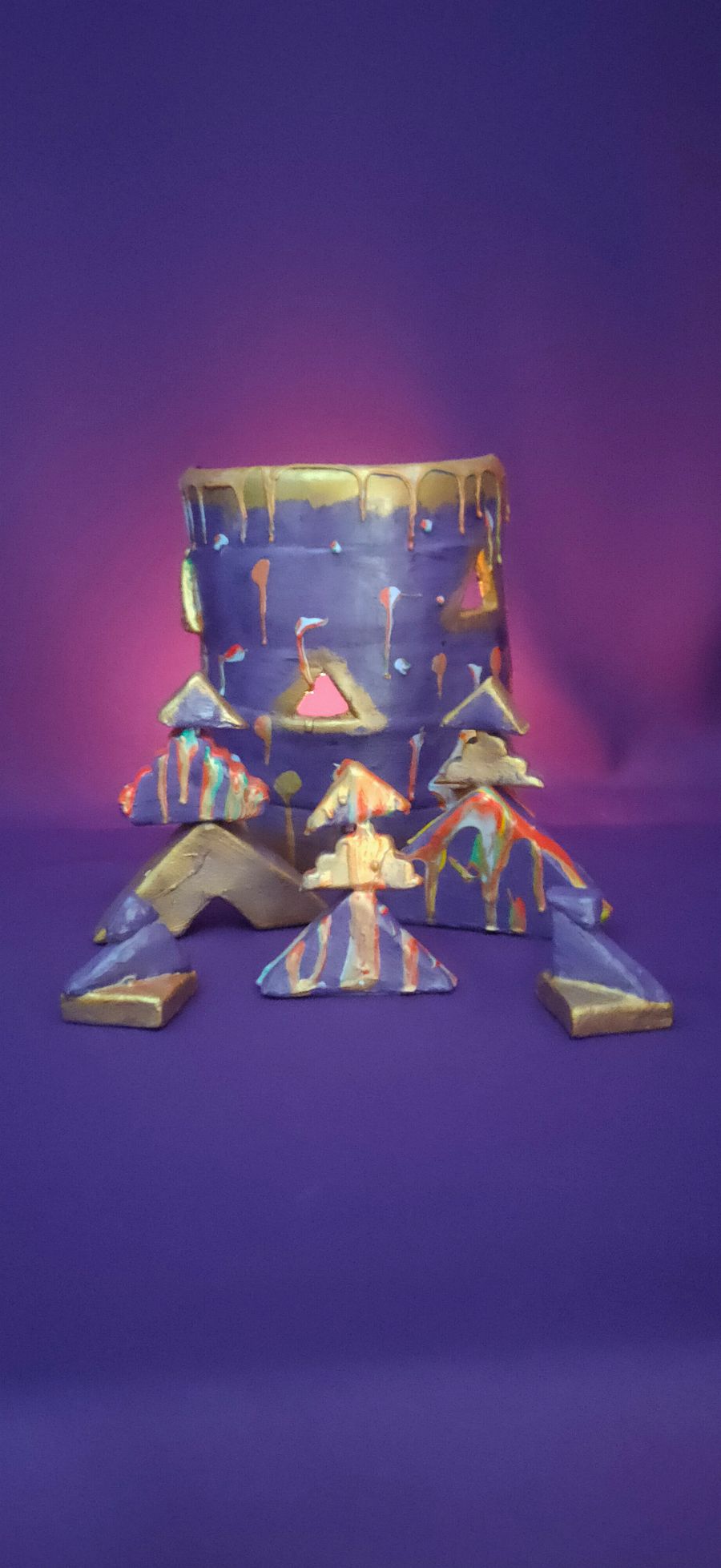 Pop Arte em presépio, Sagrada Família minimalista, decoração de natal product image (5)