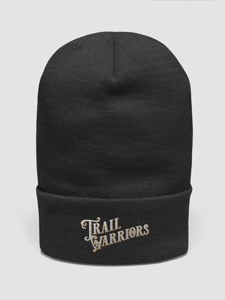 Brown w/ Gradient Classic Trail Warriors Emblem Beanie product image (6)