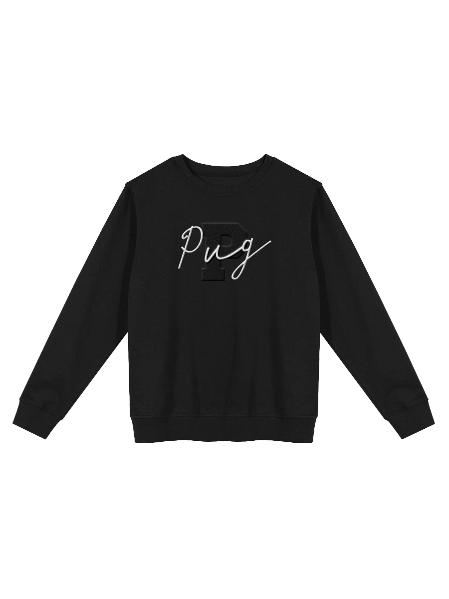 Embroidered Sweatshirt For Pug Lovers product image (2)