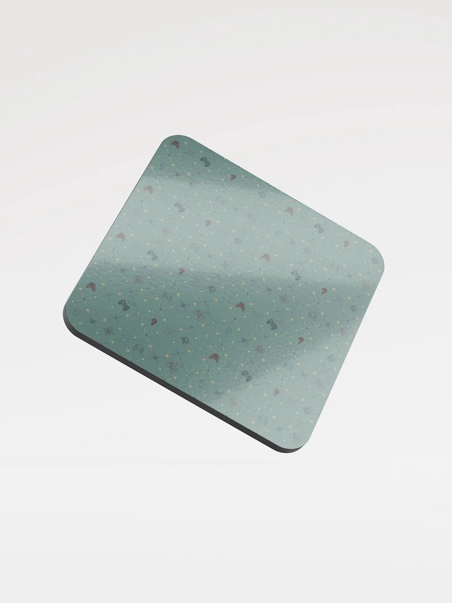 Comfy Gamer Cork Coaster product image (1)