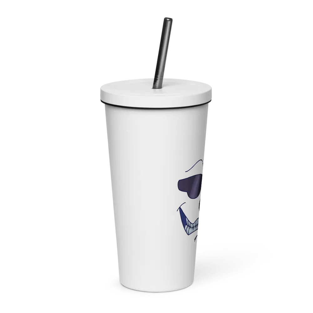 'Cweemy Face V2' - Tumbler With Straw product image (4)