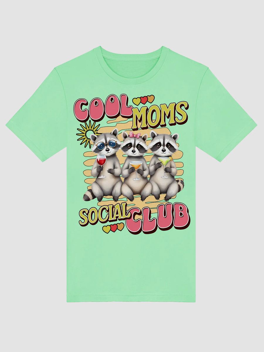Cool Moms Social Club Raccoon Tee product image (47)