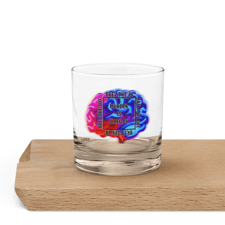 Mindful Reflections Rocks Glass product image (5)