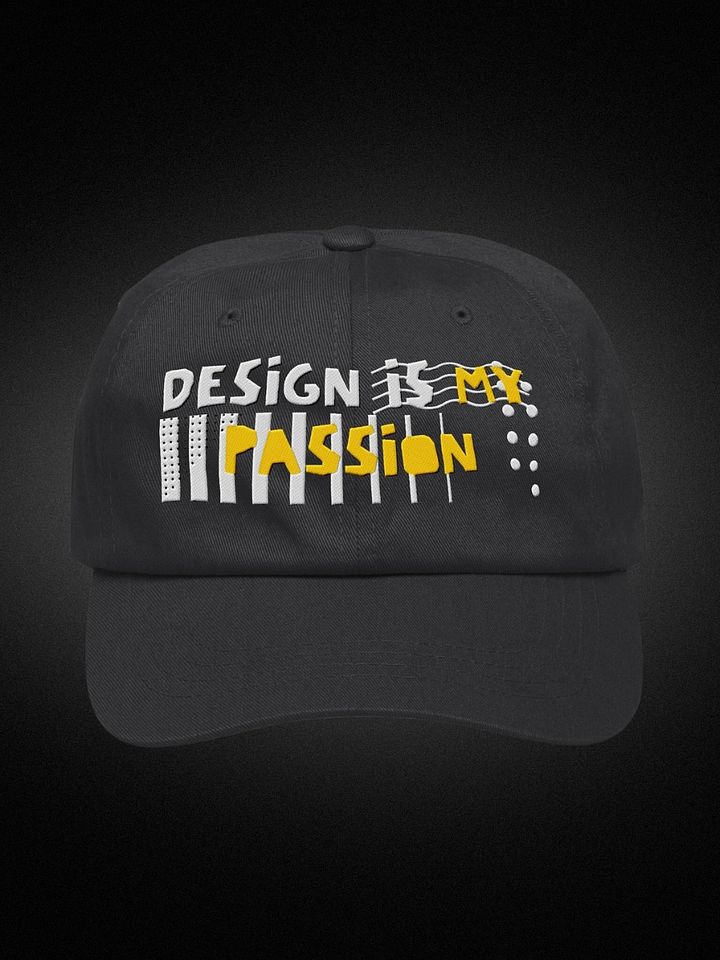 Design is My Passion Cap product image (1)