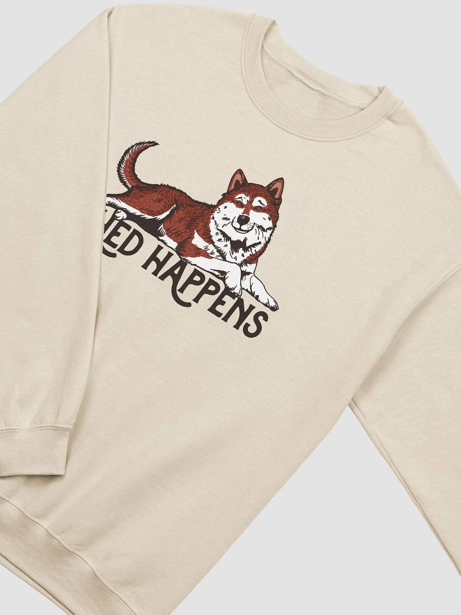Shed Happens Sweatshirt of a Siberian Husky(Red) | Funny Shirt for Siberian Husky Paw-rents product image (21)