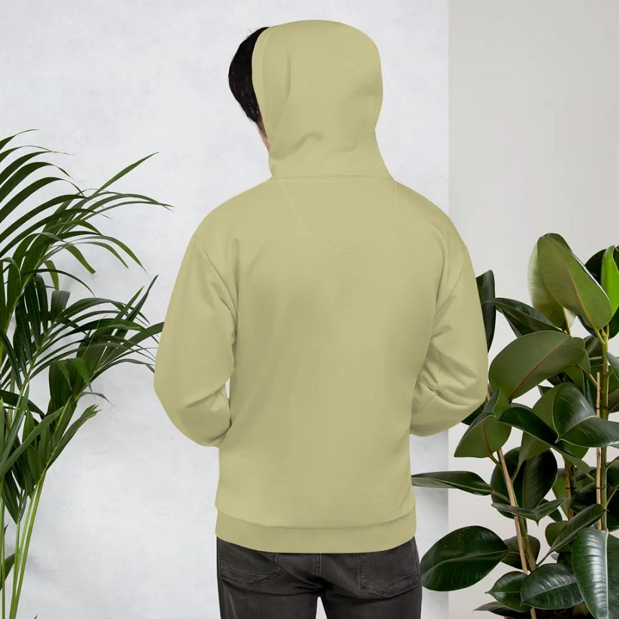 Plain Medium Yellow True Summer Unisex Recycled Polyester Heavyweight Premium Hoodie by Treasure Pie product image (11)