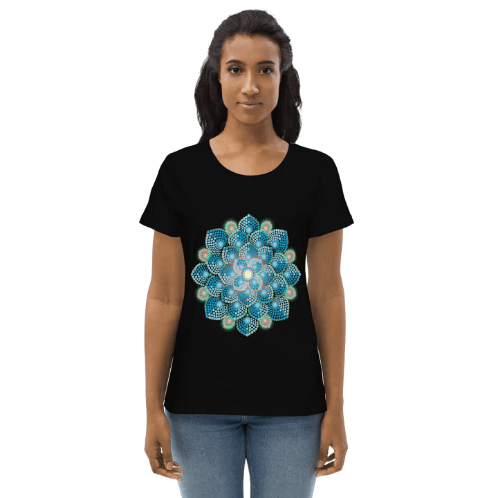 Summer Rain Mandala Women's Eco T-Shirt product image (1)