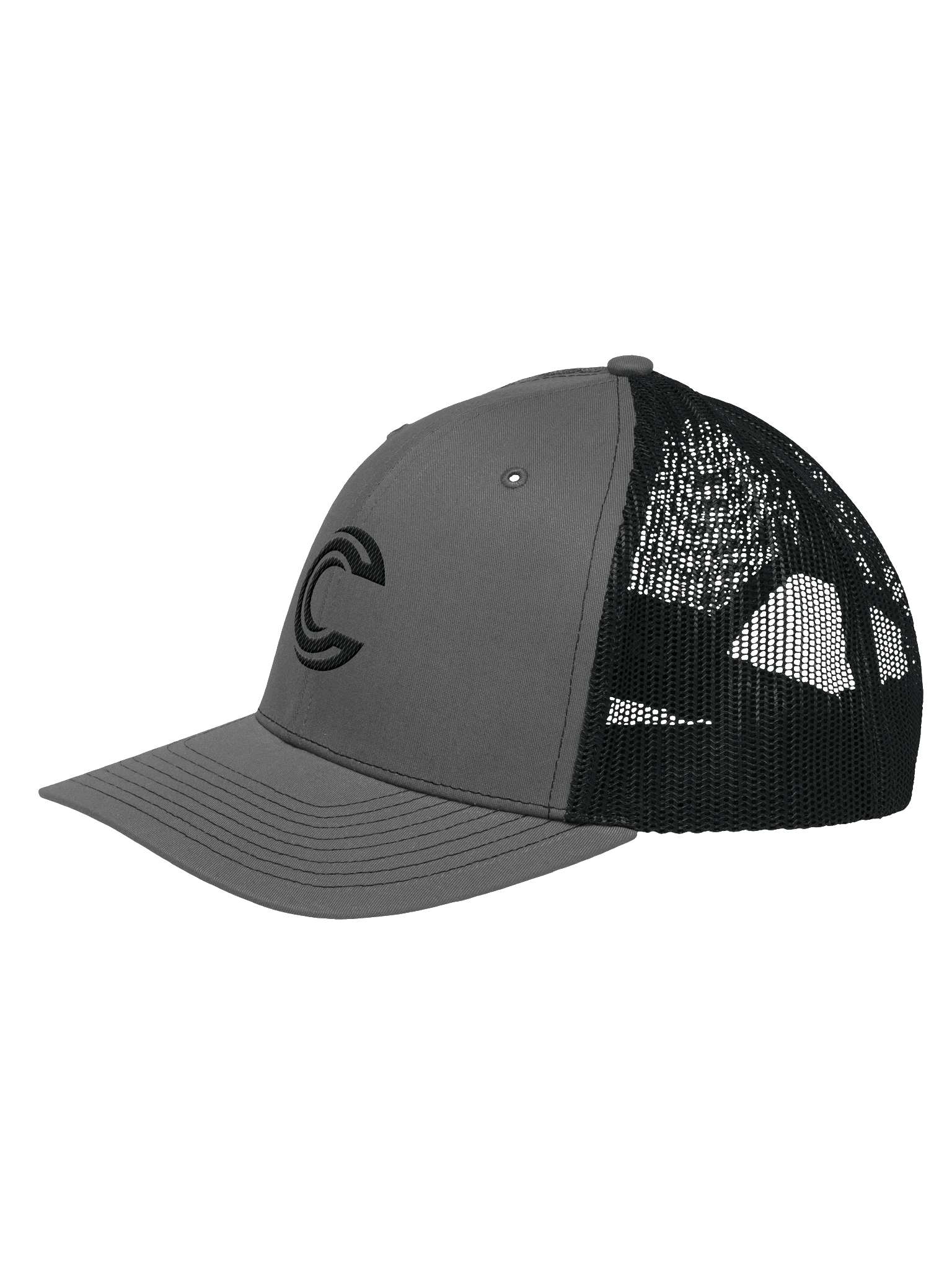 Cocoa Crusty Trucker Cap - Muted (Black Logo) | GEN 1 product image (2)