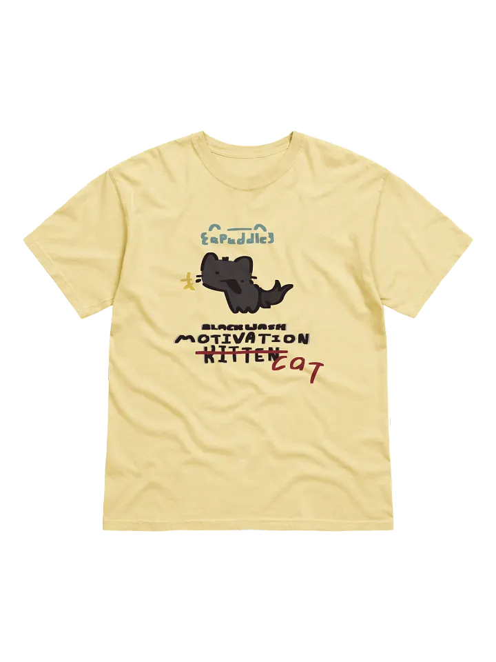 Blackwash Cat T-Shirt product image (1)