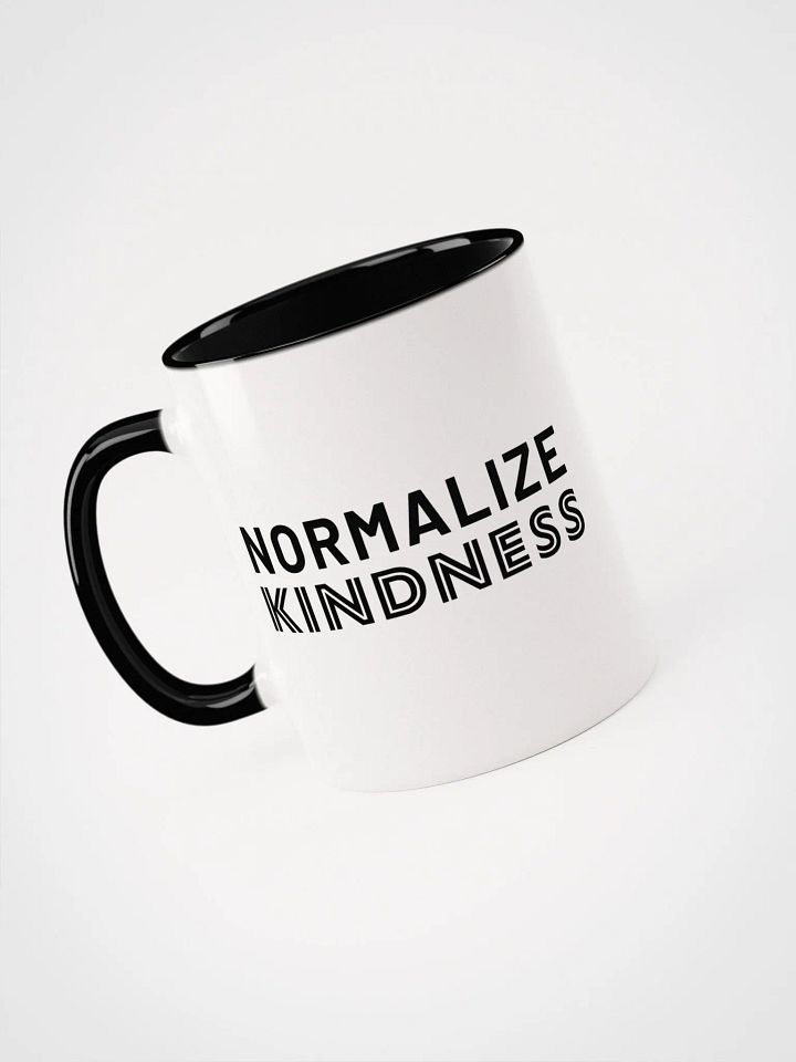 Normalize Kindness ceramic mug product image (1)