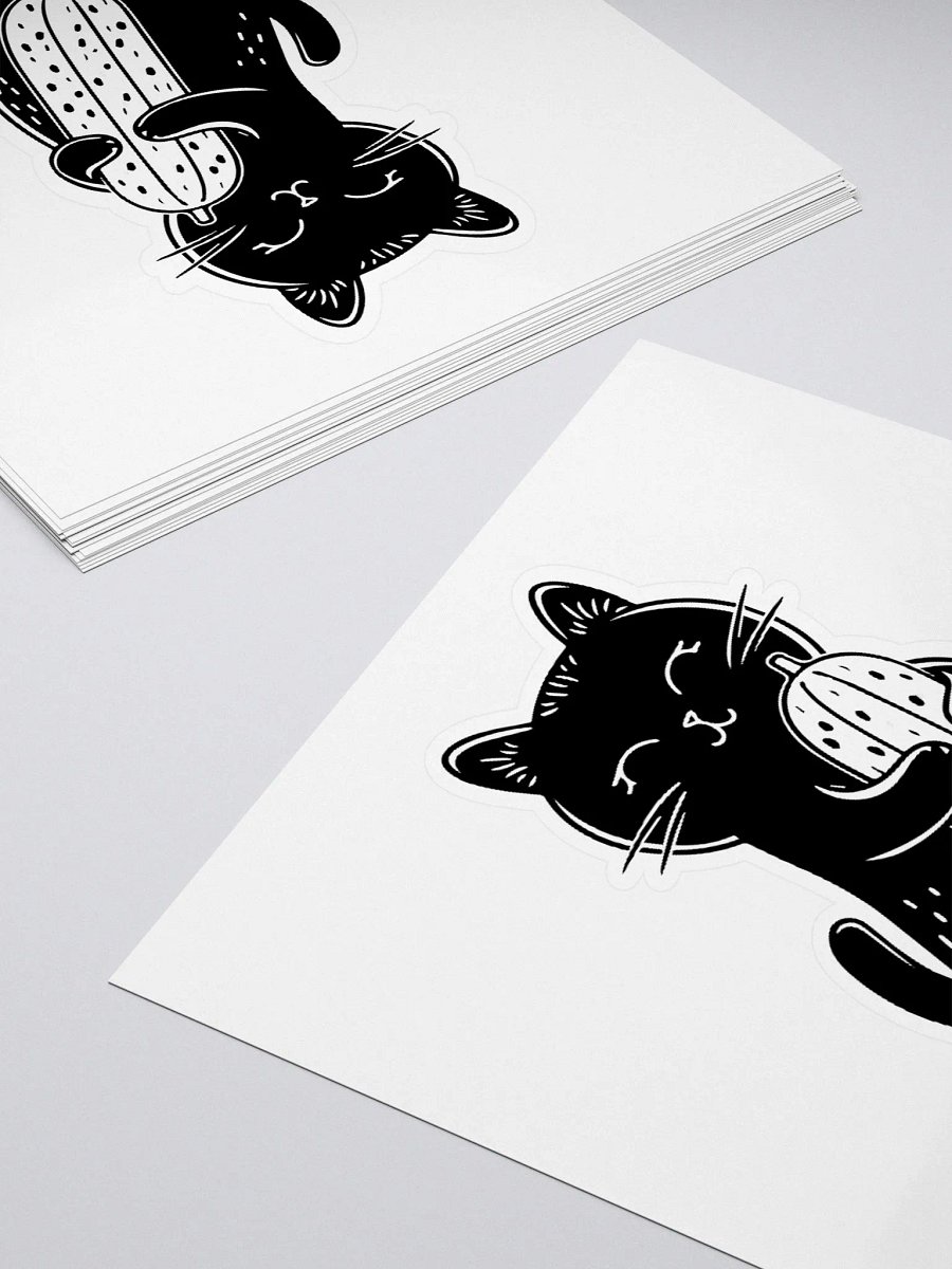 Pickle Hugs Cat Sticker product image (12)