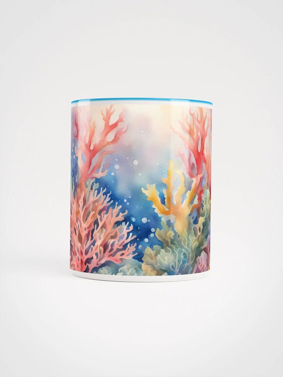 Coral Reefy Feelings, Ceramic Mug with Color Inside product image (5)