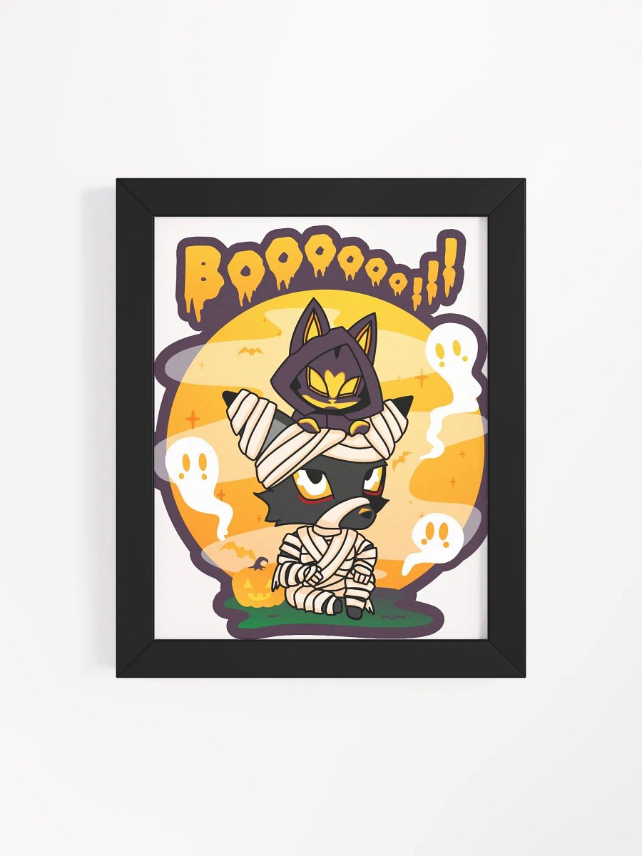 Mummy Meets Mischievous Companion Matte Poster product image (50)