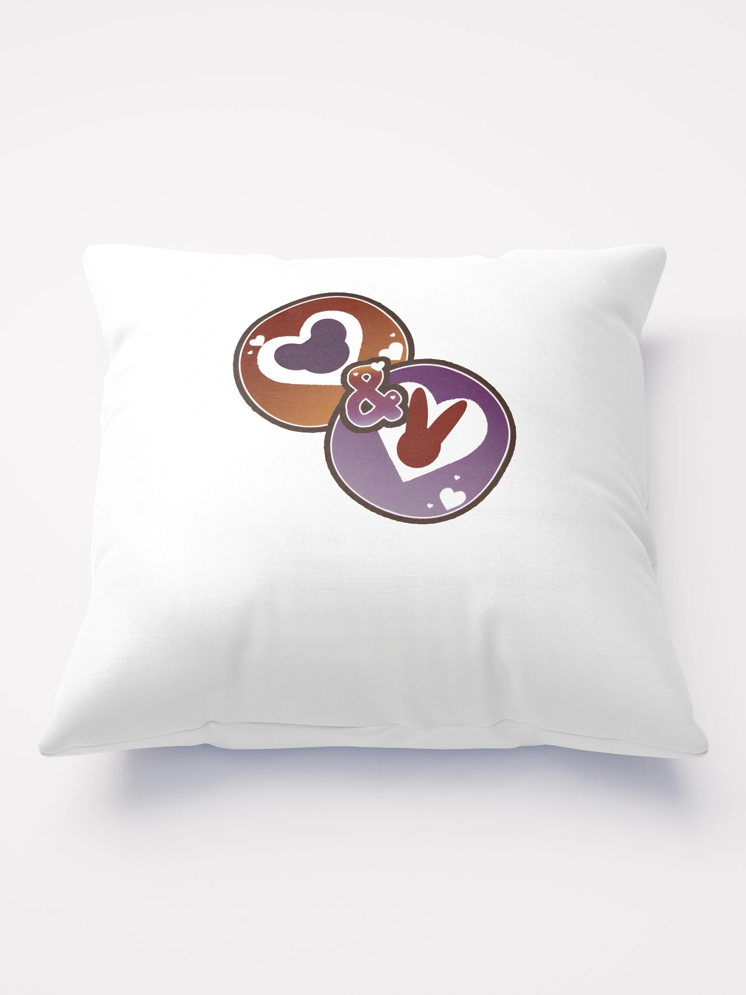 The Monroes Small Logo All-Over Print Basic Pillow product image (1)