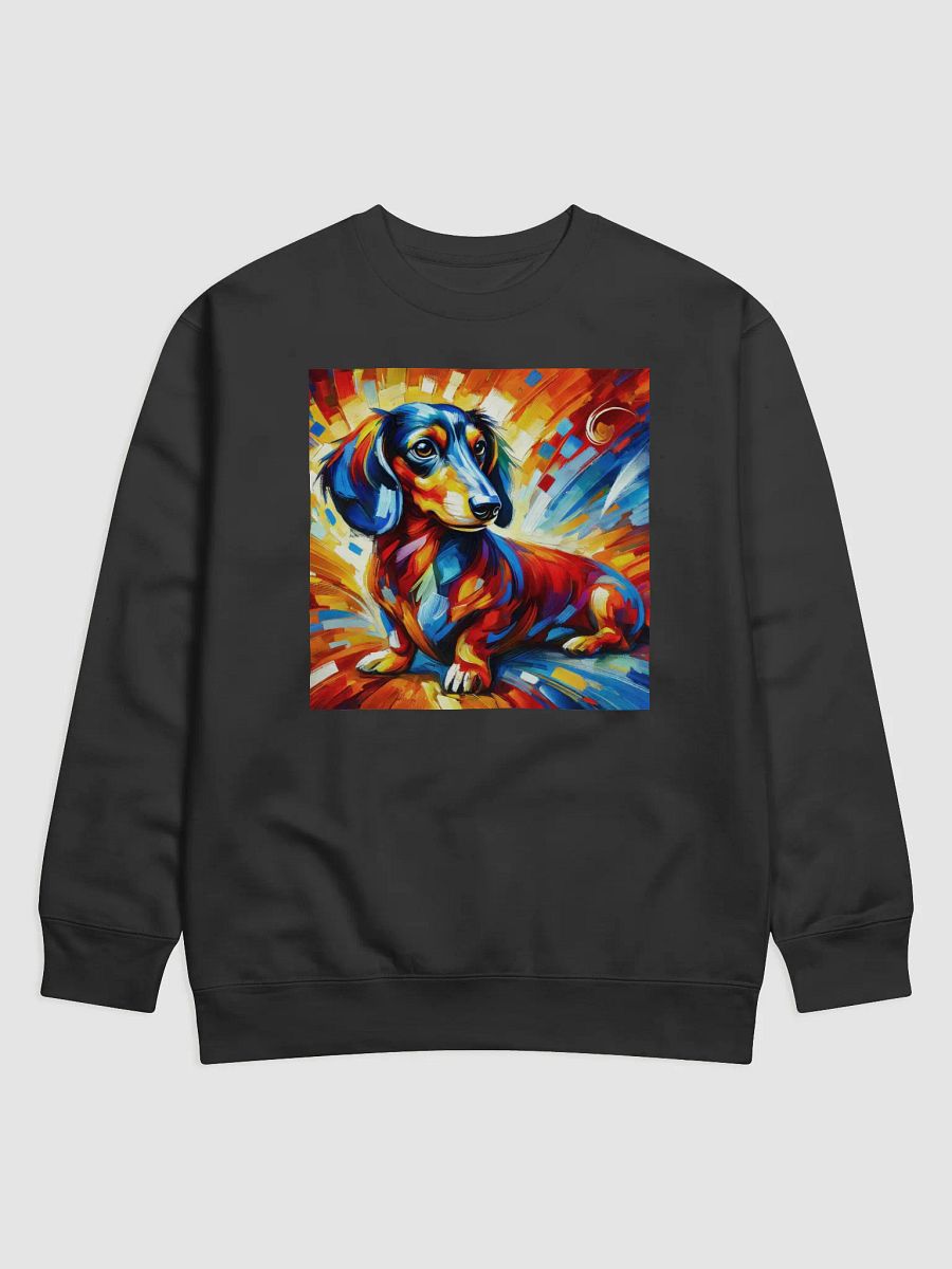 Vibrant Dachshund Abstract Sweatshirt product image (1)