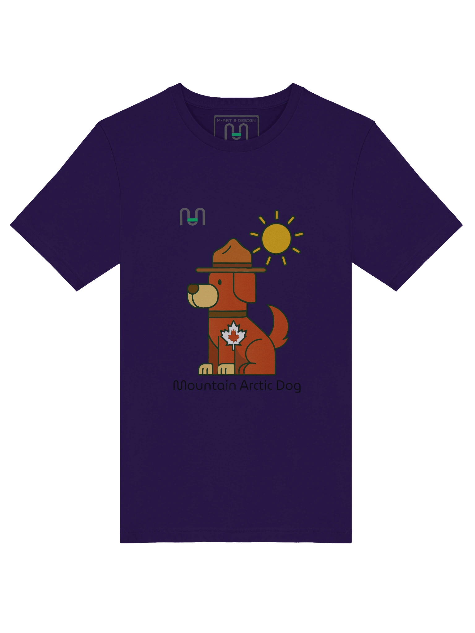 Mountain Active Dog Tee – M Style - M-Art & Design product image (43)