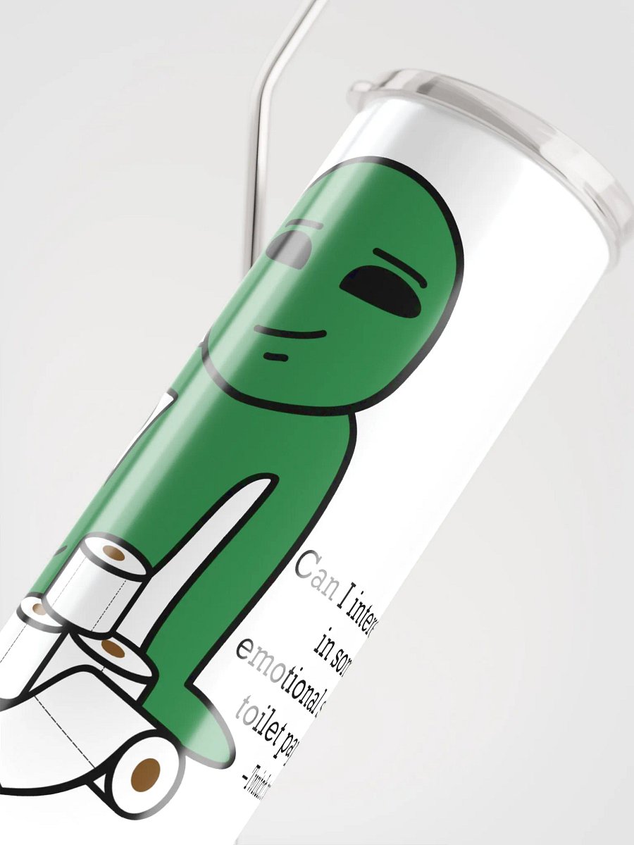 Emotional Support TP Tumbler (White) product image (4)