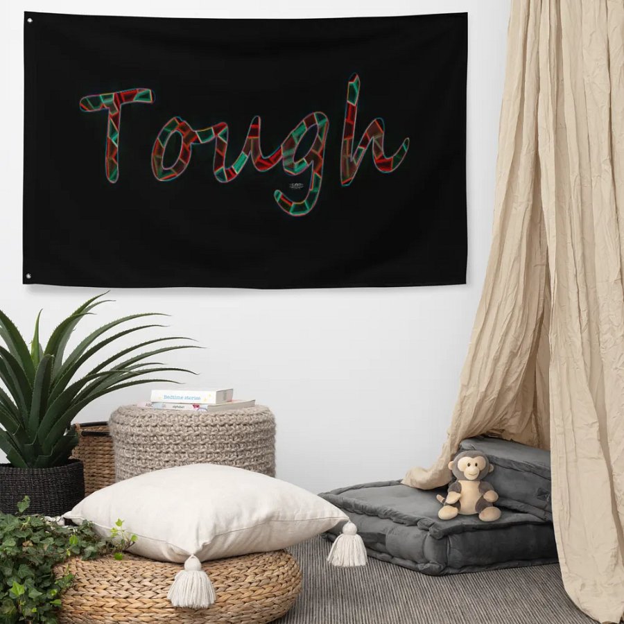 Tough - Black - Flag product image (5)