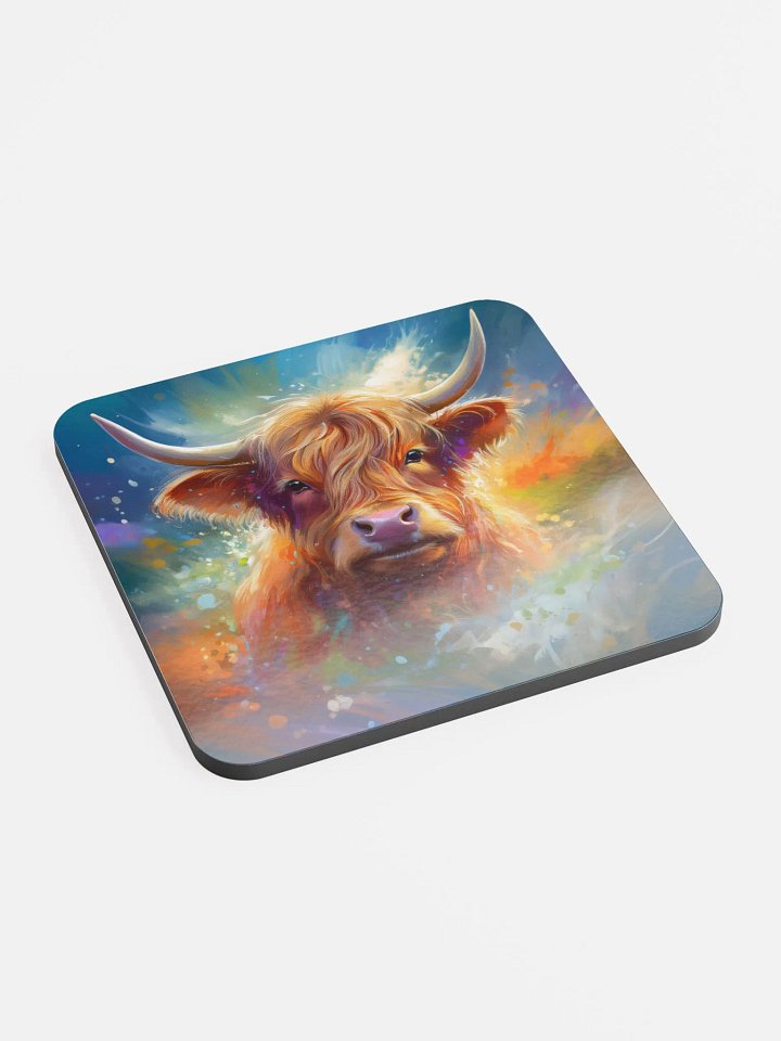 Highland Cow (2) Coaster product image (2)