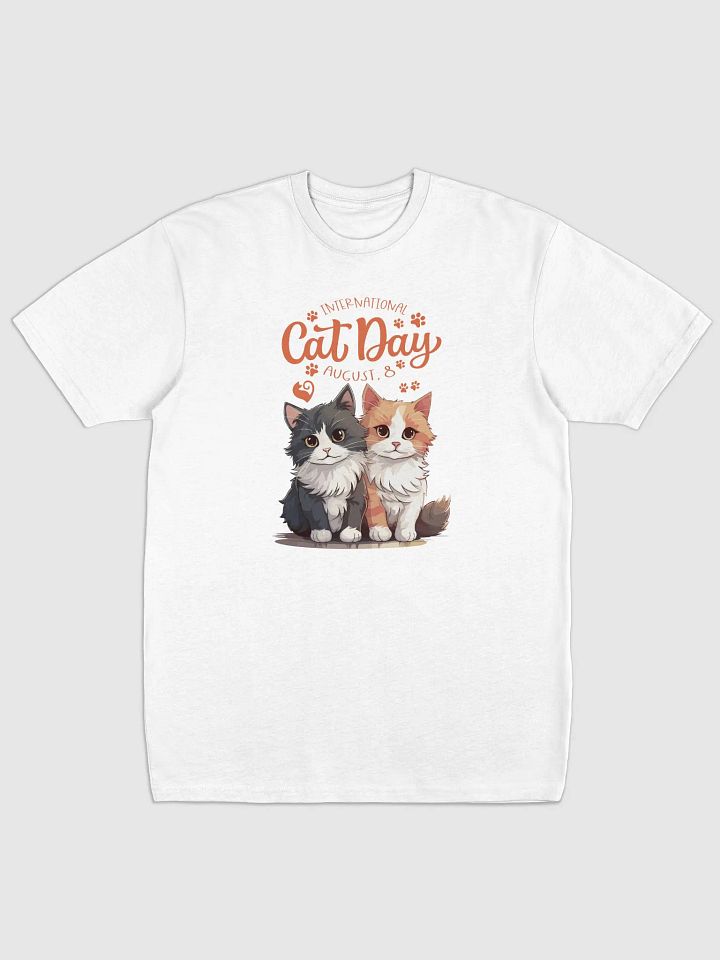 Cat Day August Cartoon Cats Tee product image (16)