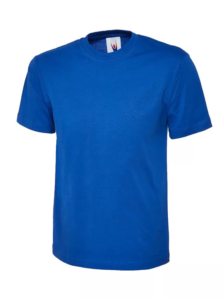 Kids Plain T-Shirt Boys Girls 100% Cotton Short Sleeve Casual Summer Top School product image (1)