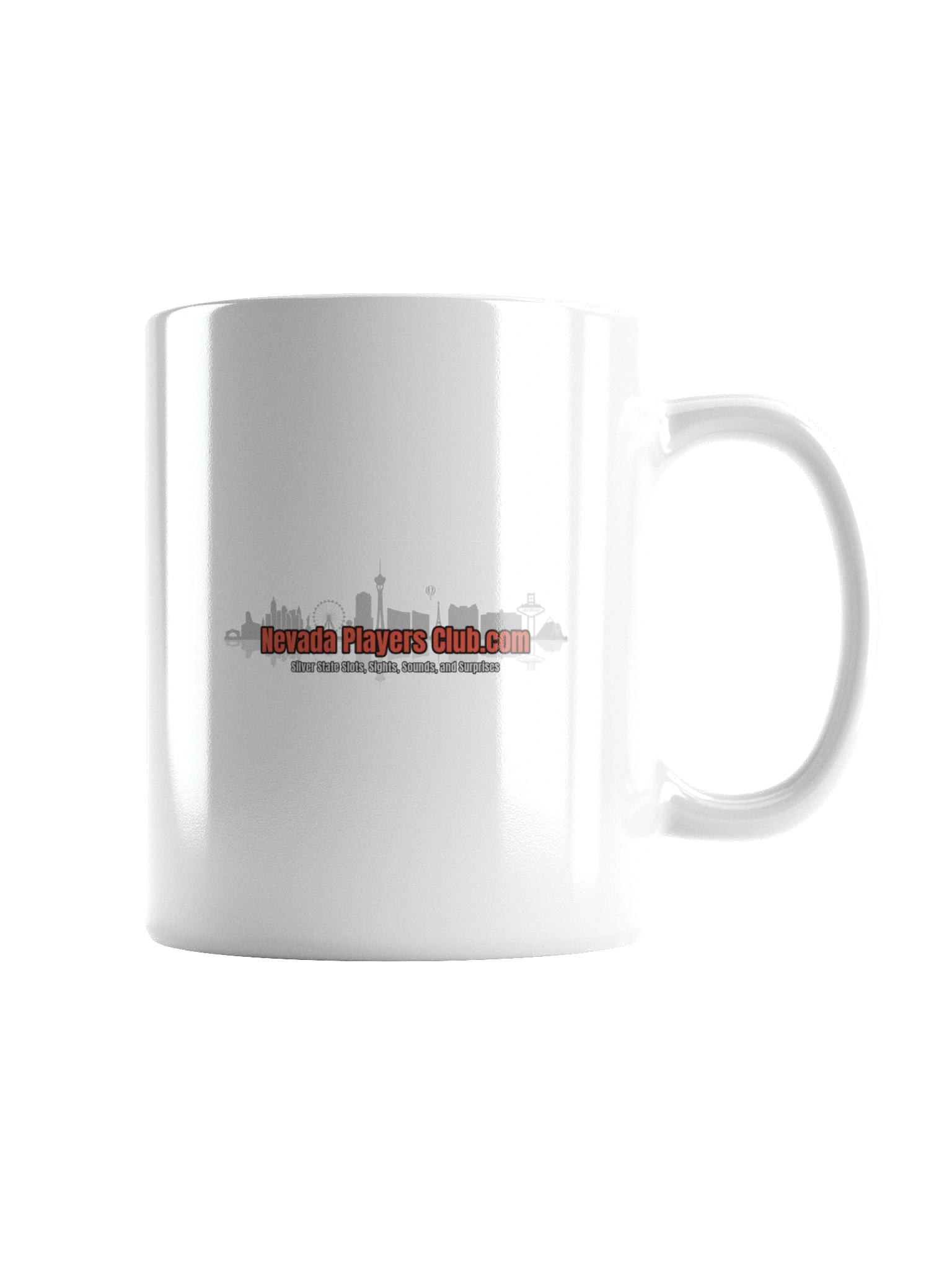 White Nevada Players Club Mug - Skyline Edition product image (2)
