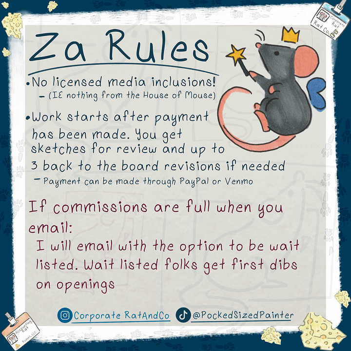Career Rat Commission - Single Panel product image (2)