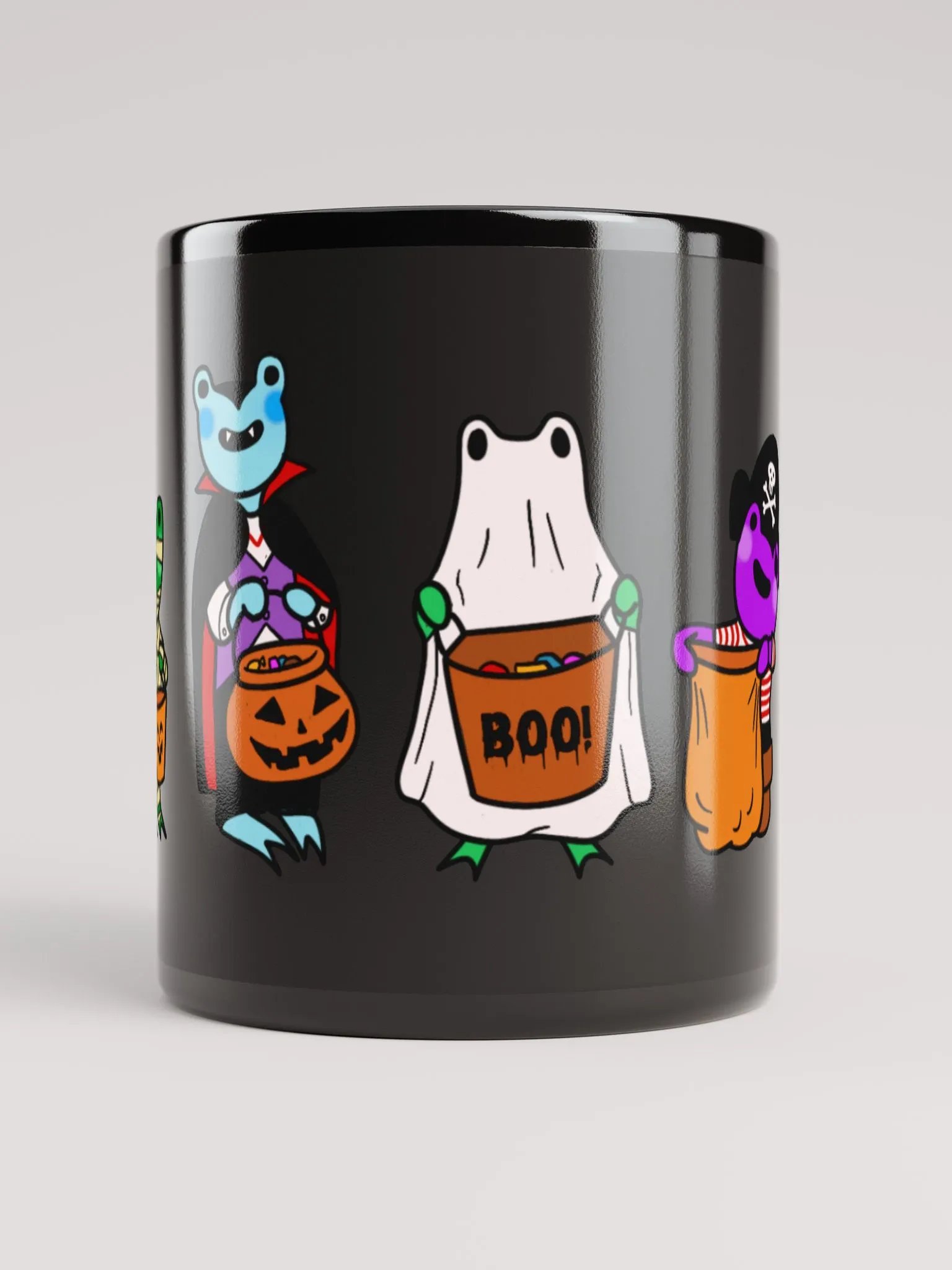 Frogoween Wrap-Around Glossy Mug product image (5)