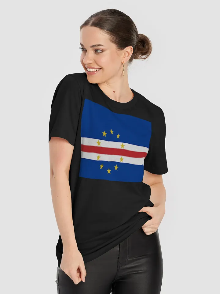 Exclusive Cape Verde Flag Unisex T-Shirt - Supersoft Tee product image (1)