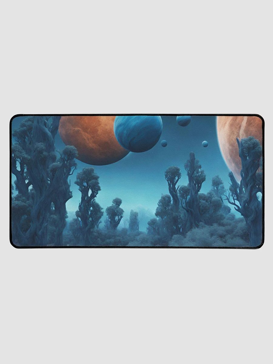 Blue Alien World Deskmat product image (1)