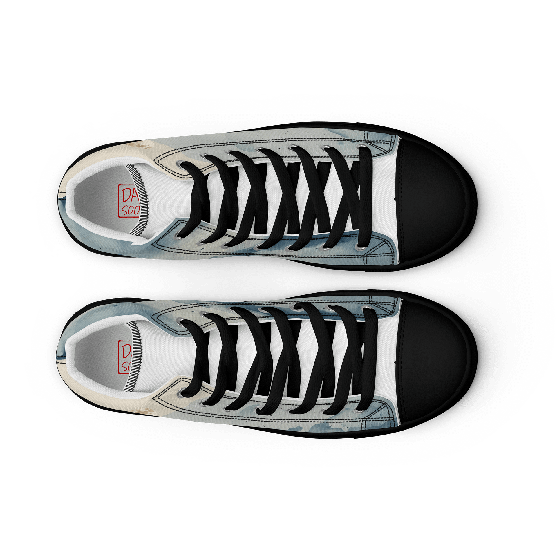Moonlit Crane Women's High Tops product image (7)