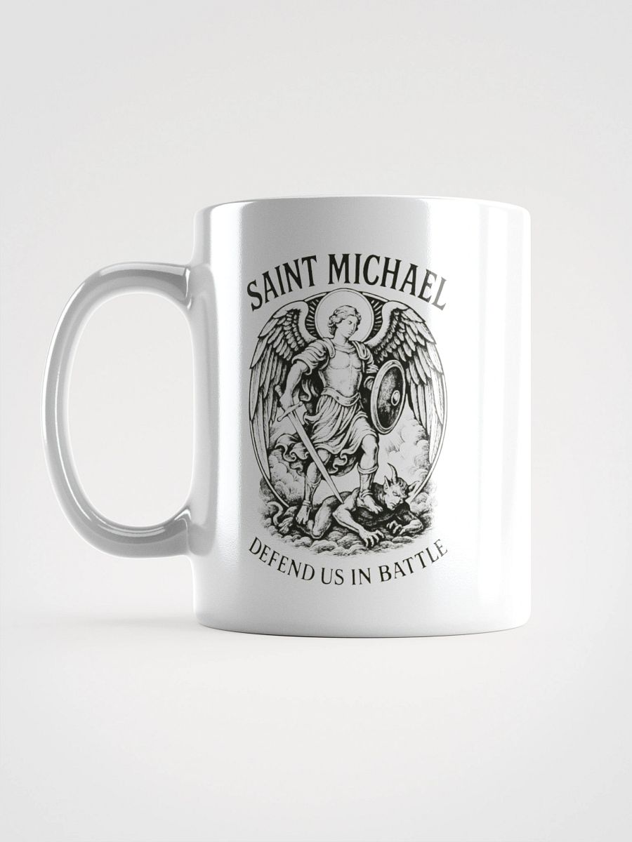 St Michael Defend Us In Battle Mug product image (16)