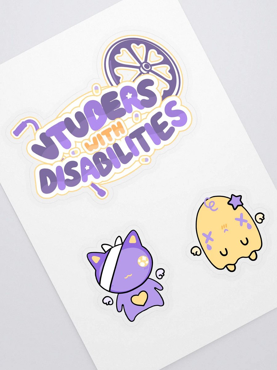 VtubersWithDisabilities Sticker Pack product image (2)