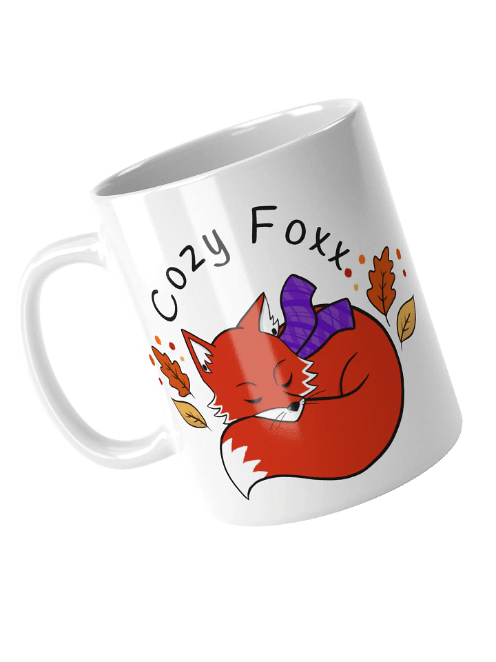 Cozy Foxx Ceramic Mug White product image (2)