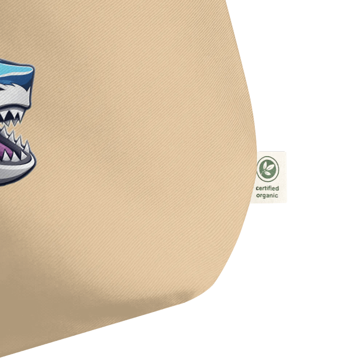 Ferocious Shark Emblem Tote product image (2)