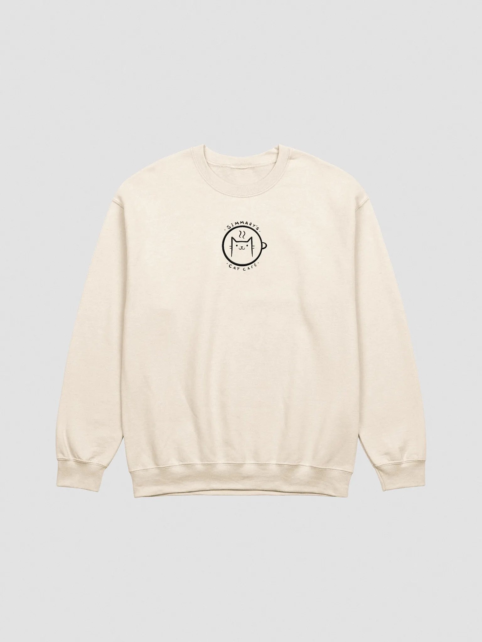 Simmary's Cat Café Embroidered Sweater product image (1)