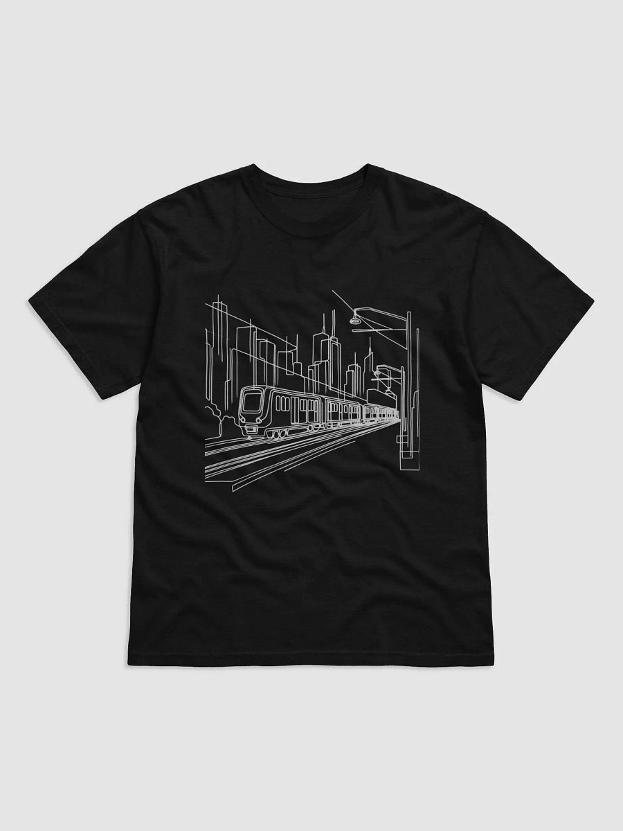 Urban Train Commute Illustration Tee product image (1)