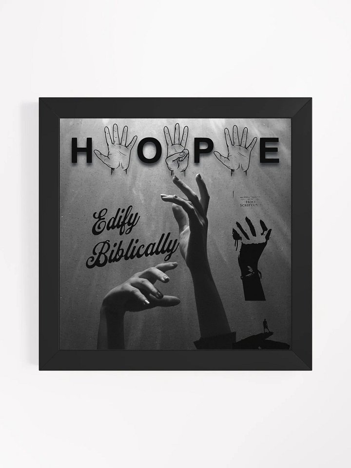 "Edify" Framed Poster product image (2)