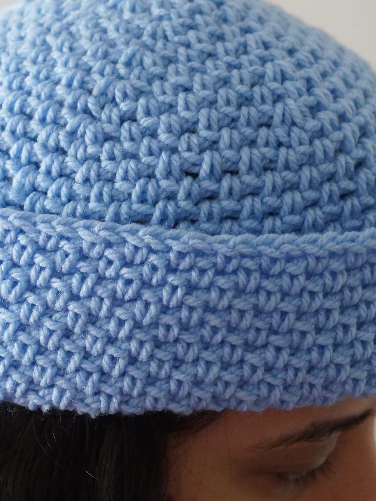Moss stitch sailor hat product image (3)
