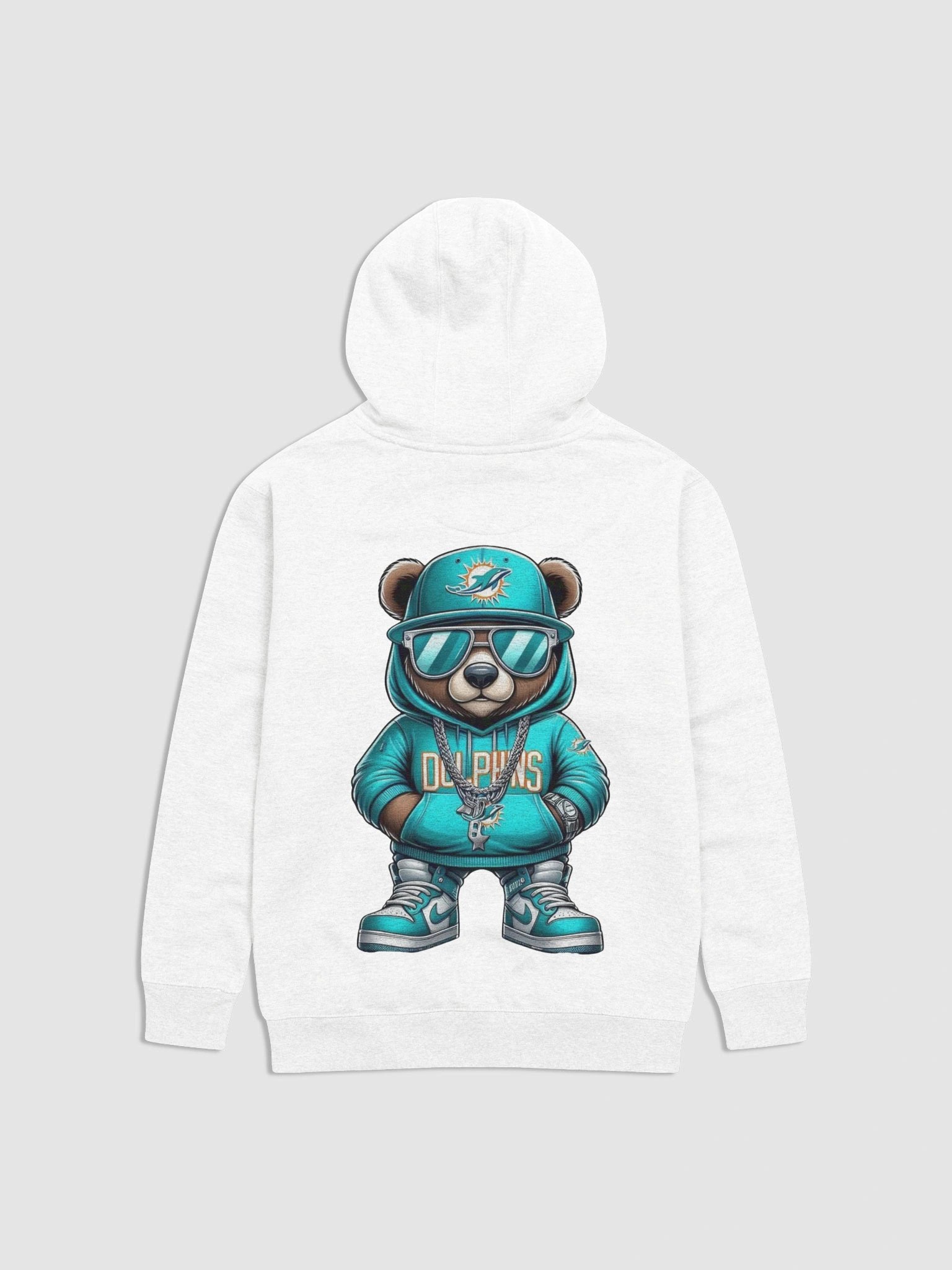 DOLPHINS Bear Unisex Premium Hoodie product image (1)