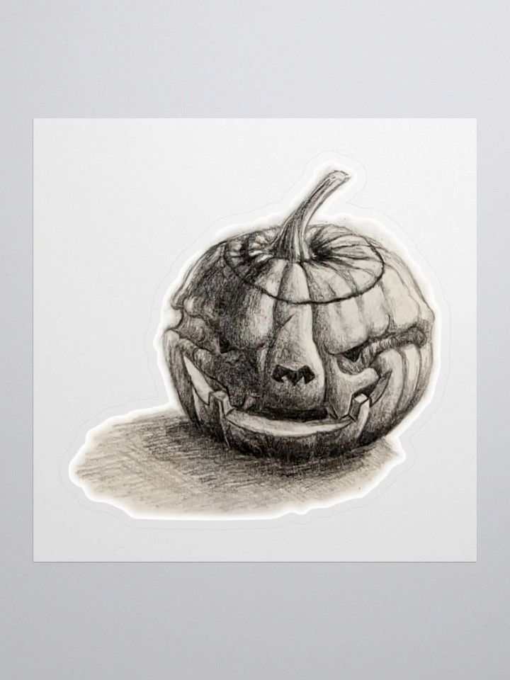 Sloth o Lantern Sticker product image (1)