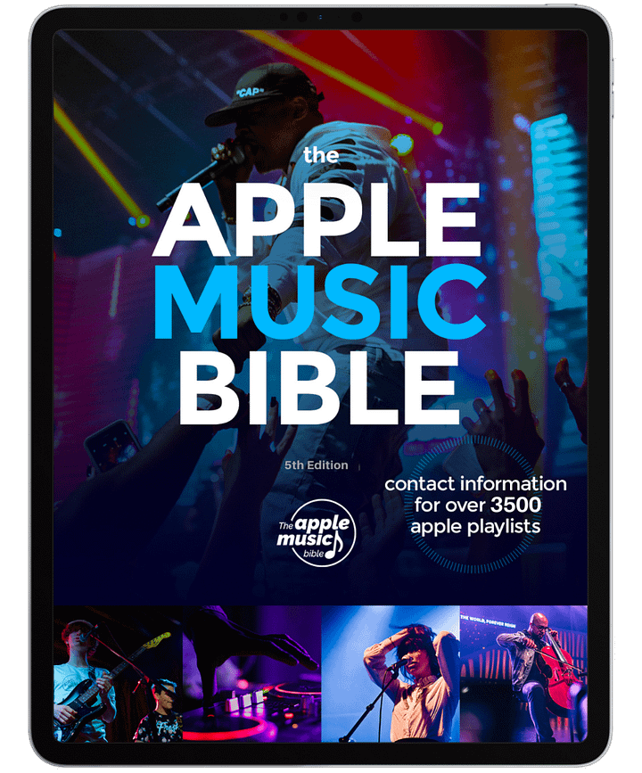 Indie Apple Music Bible: Apple Music Playlisting, Indie Playlists, Music Playlist Guide, with Thousands of Indie Playlist Curators product image (1)
