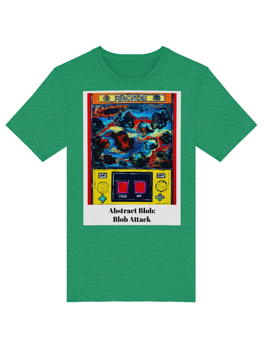 Abstract Blob: Blob Attack Arcade T-Shirt product image (49)