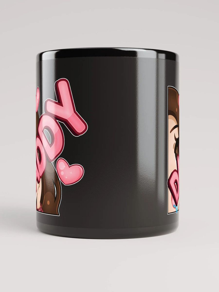 Daddy Emote Black Glossy Mug! product image (9)
