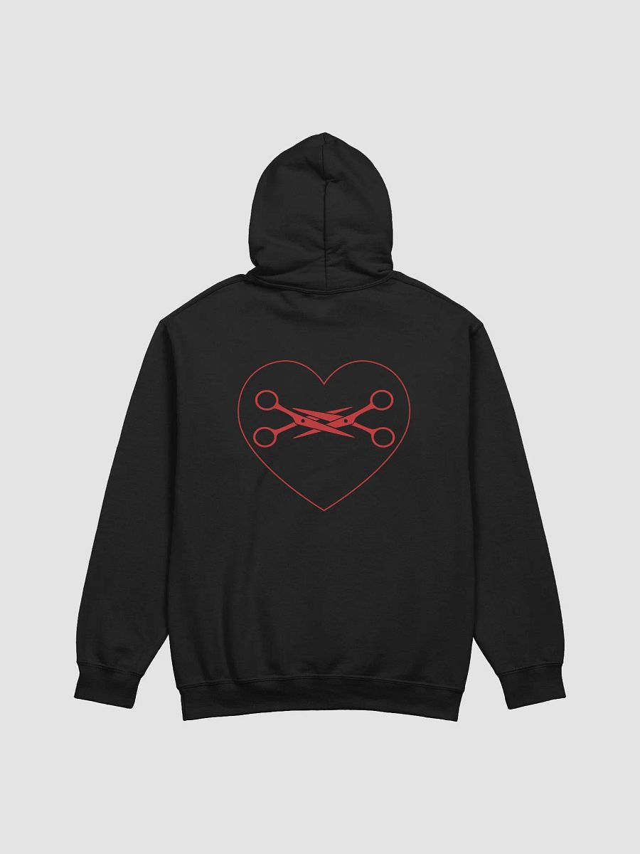 Scissors Love - Valentine's Day - Hoodie (Back) product image (6)