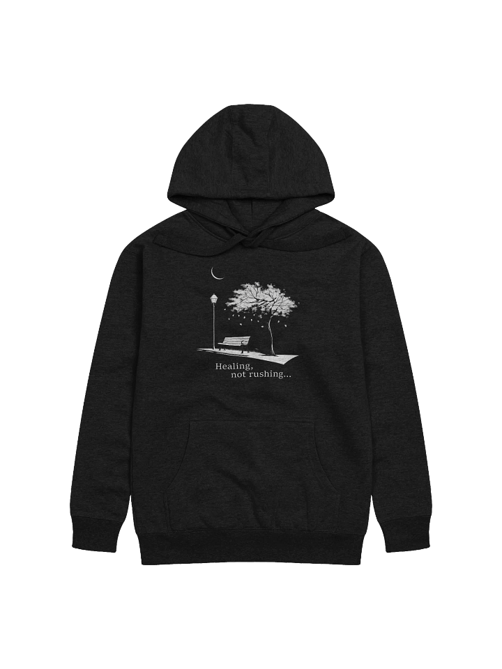 Healing, not rushing Front Printed Hoodie product image (1)